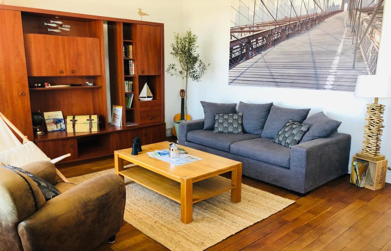 Bellevue -Appartement De Charme - Vue Imprenable Sur La Mer - Face A Nausicaa بولون-سور-مير المظهر الخارجي الصورة